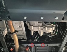 Plieninė diferencialo apsauga Baic Beijing BJ60 (2022-2026)