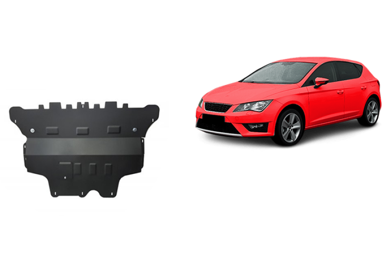Plieninė variklio apsauga Seat Leon (2012-2020)