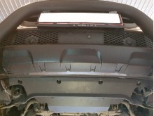 Plieninė radiatoriaus apsauga Mercedes X-Class (2017-2020)