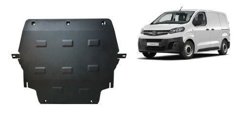 Plieninė variklio apsauga Opel Vivaro (2019-2026)