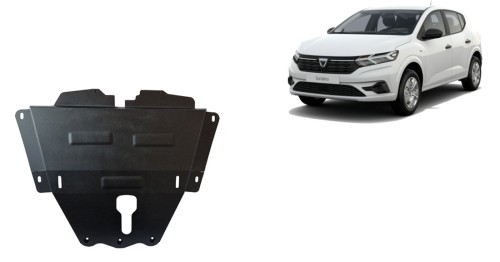 Plieninė variklio apsauga Dacia Sandero 3 (2021-2026) Plieninė variklio apsauga Dacia Sandero 3 (2021-2026)