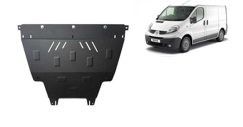 Plieninė variklio apsauga Renault Trafic (2003-2014)