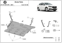 Plieninė variklio apsauga Skoda Fabia (2021-2026)