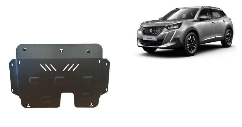 Plieninė variklio apsauga Peugeot 2008 (2019-2026)
