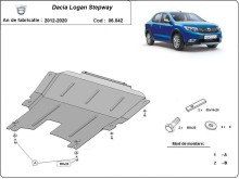 Plieninė variklio apsauga Dacia Logan 2 Stepway (2012-2020)