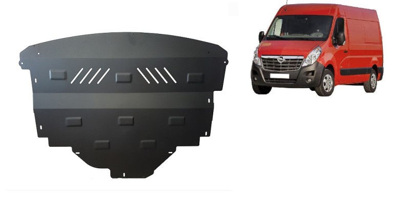 Plieninė variklio apsauga Opel Movano (2010-2020)