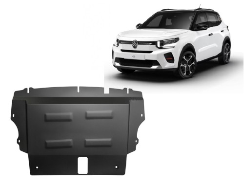 Plieninė variklio apsauga Citroen C3 (2024-2026)
