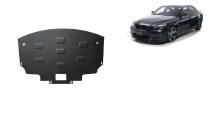 Plieninė variklio apsauga BMW 5 serija E60/E61 (M paketo priekinis bamperis) (2003-2010)