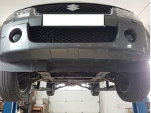 Aliumininė pavarų dėžės ir reduktoriaus apsauga Suzuki Grand Vitara 2 (2005-2019)