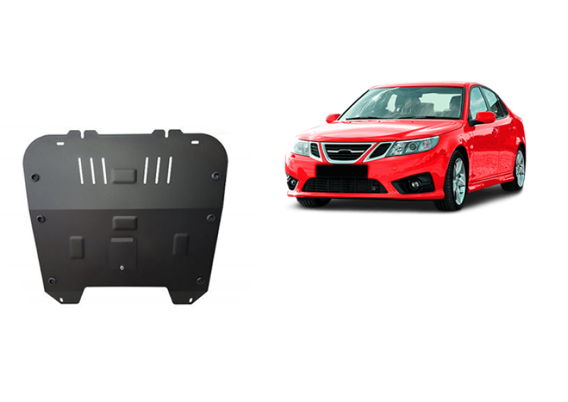 Plieninė variklio apsauga Saab 9-3 (2002-2012)