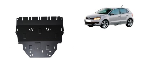 Plieninė variklio apsauga Vw Polo (6R) dyzelinas (2009-2017)