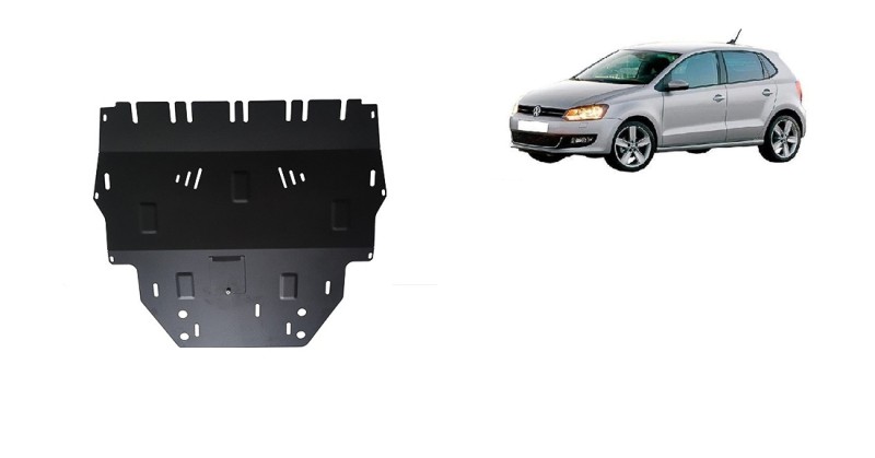 Plieninė variklio apsauga Vw Polo (6R) dyzelinas (2009-2017)