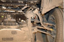 Plieninė radiatoriaus apsauga BMW X3 (2003-2010)