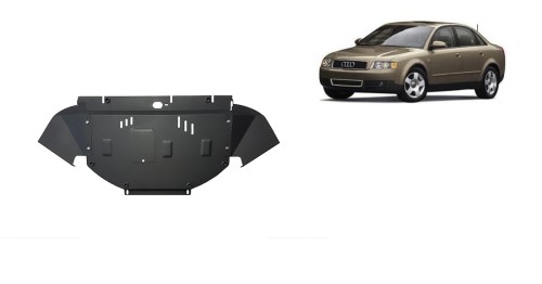 Plieninė variklio apsauga Audi A4 B6 (2000-2005) Plieninė variklio apsauga Audi A4 B6 (2000-2005)