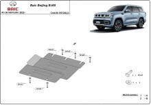Aliumininė skirstomosios dėžės apsauga Baic Beijing BJ60 (2022-2026)