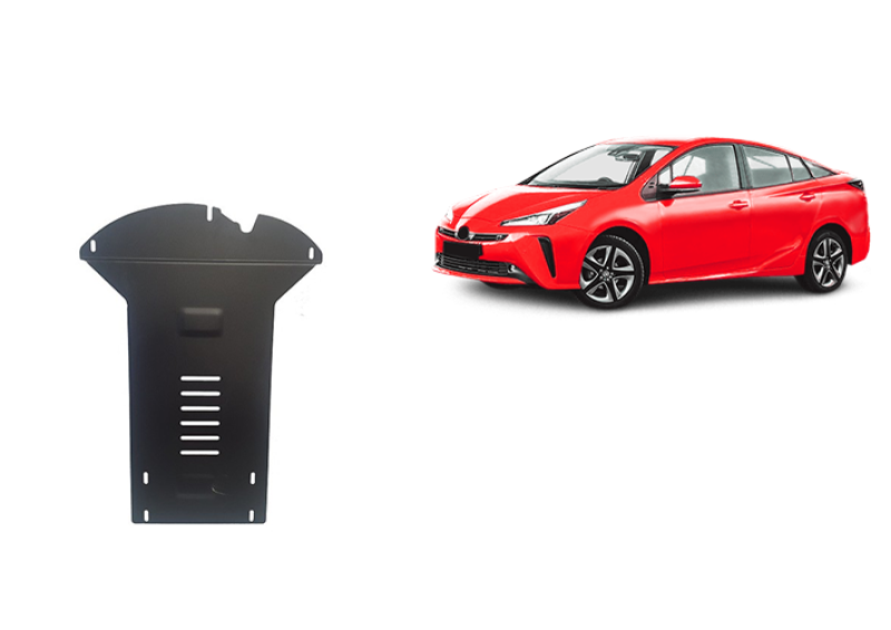 Plieninė katalizatoriaus apsauga Toyota Prius (2019-2026)