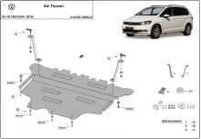 Aliumininė variklio apsauga VW Touran (2015-2026)