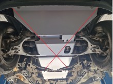 Plieninė reduktoriaus apsauga Ford Ranger (2023-2026)