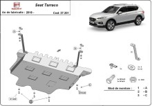 Plieninė variklio apsauga Seat Tarraco (2018-2026)