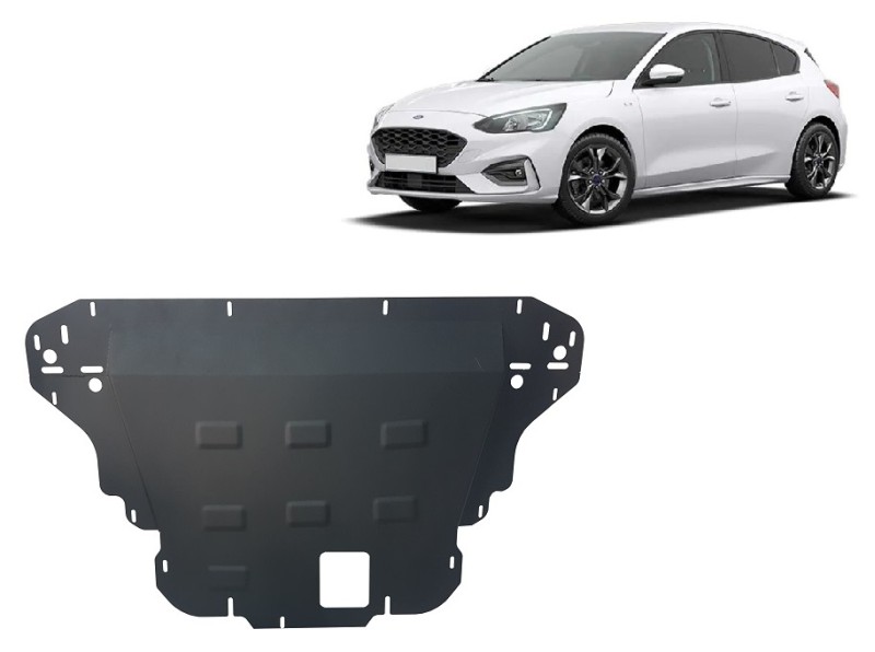Plieninė variklio apsauga Ford Focus 4 (2018-2026)