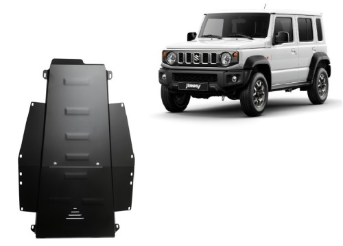 Plieninė reduktoriaus apsauga Suzuki Jimny - 5 durų versija (2018-2026) Plieninė reduktoriaus apsauga Suzuki Jimny - 5 durų versija (2018-2026)