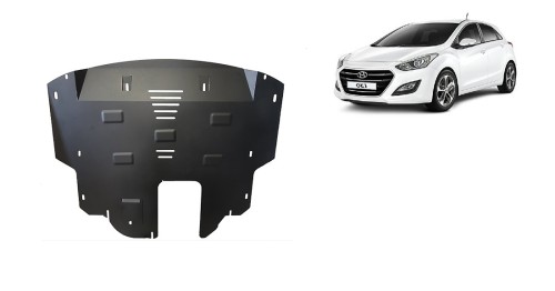 Plieninė variklio apsauga Hyundai I30 (2015-2017)