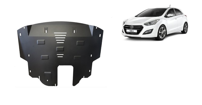 Plieninė variklio apsauga Hyundai I30 (2015-2017)