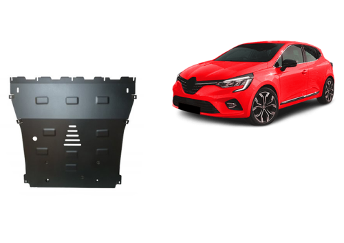 Plieninė variklio apsauga Renault Clio 5 (2019-2025)