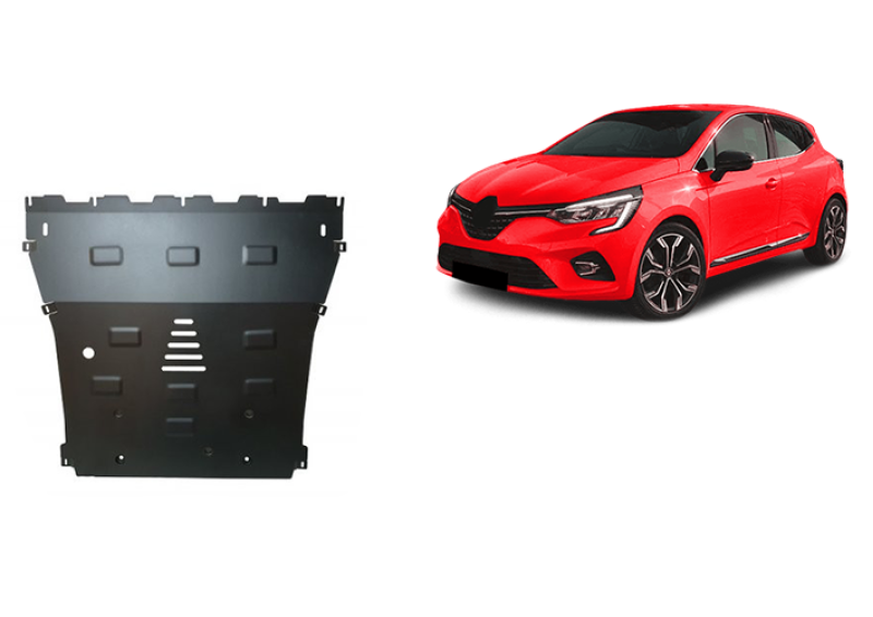 Plieninė variklio apsauga Renault Clio 5 (2019-2025)