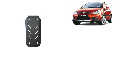 Plieninė diferencialo apsauga Suzuki SX 4WD (2006-2013) Plieninė diferencialo apsauga Suzuki SX 4WD (2006-2013)