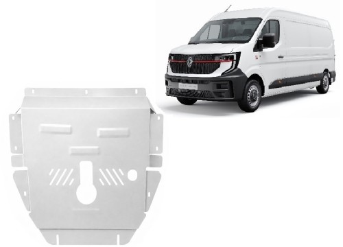 Aliumininė variklio apsauga Renault Master (2024-2026)