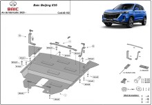Plieninė variklio apsauga Baic Beijing X35 (2023-2026)