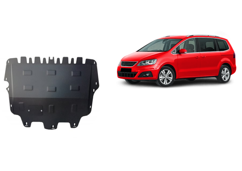 Plieninė variklio apsauga Seat Alhambra (2010-2020)