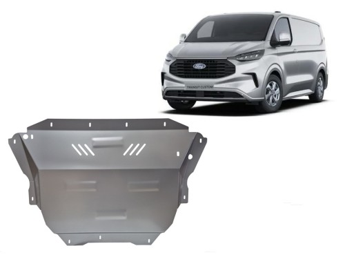 Aliumininė variklio apsauga Ford Transit Custom (2023-2026) Aliumininė variklio apsauga Ford Transit Custom (2023-2026)