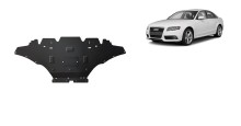 Plieninė variklio apsauga Audi A4 B8, dyzelinas (2008-2014)