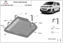 Plieninė AdBlue bako apsauga Citroen Spacetourer (2020-2026)
