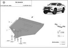 Aliumininė pavarų dėžės apsauga Volkswagen Amarok (2022-2026)