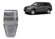 Aliumininė pavarų dėžės ir reduktoriaus apsauga Suzuki Grand Vitara 2 (2005-2019)