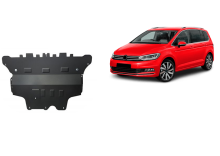 Plieninė variklio apsauga VW Touran - mechaninė pavarų dėžė (2015-2026)