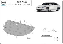 Plieninė variklio apsauga Mazda Atenza (2007-2012)