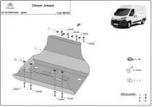 Plieninė kuro bako apsauga Citroen Jumper (2016-2026)