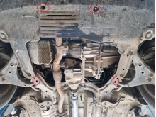 Plieninė variklio apsauga Kia Sportage (2004-2010)