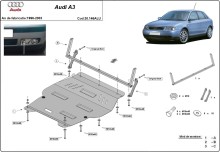 Aliumininė variklio apsauga Audi A3 (1996-2003)