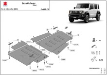 Plieninė reduktoriaus apsauga Suzuki Jimny - 5 durų versija (2018-2026)
