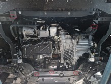 Plieninė variklio apsauga Volkswagen Transporter T7 Van (2023-2026)
