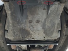 Plieninė pavarų dėžės apsauga Mercedes ML W163 (1998-2005)