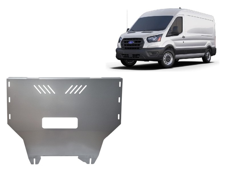 Aliumininė variklio apsauga Ford Transit 4x4 (2013-2023)