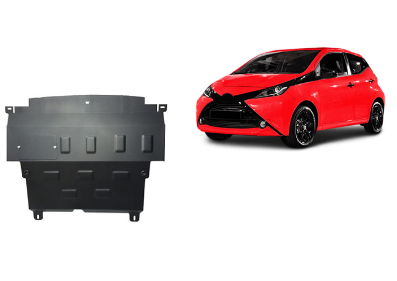 Plieninė variklio apsauga Toyota Aygo AB40 (2014-2022)
