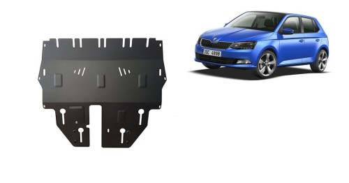 Plieninė variklio apsauga Skoda Fabia 3 (2015-2021) Plieninė variklio apsauga Skoda Fabia 3 (2015-2021)