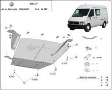 Plieninė variklio apsauga Volkswagen LT (1996-2006)